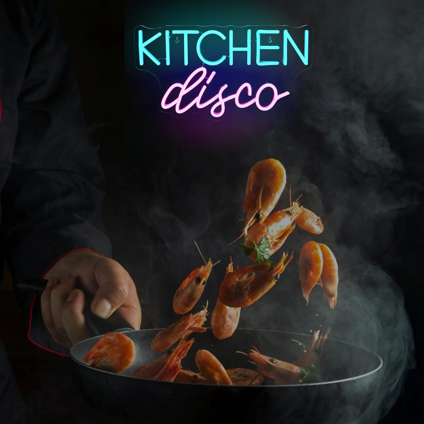 Kitchen Disco 5V Mini USB LED Neon Sign - Budgetvriendelijk