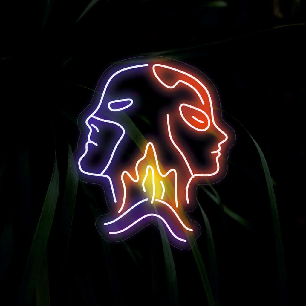 Het "Superhero Couple Neon Sign" straalt kracht en eenheid uit met zijn dynamische ontwerp. Het zorgt voor een levendige gloed die een avontuurlijke sfeer aan uw ruimte toevoegt.