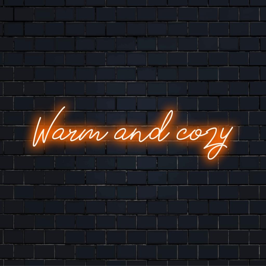 Warm en gezellig, op maat gemaakt LED-neonbord dat een uitnodigende sfeer toevoegt aan elke ruimte; perfect voor gepersonaliseerde neondecoraties.