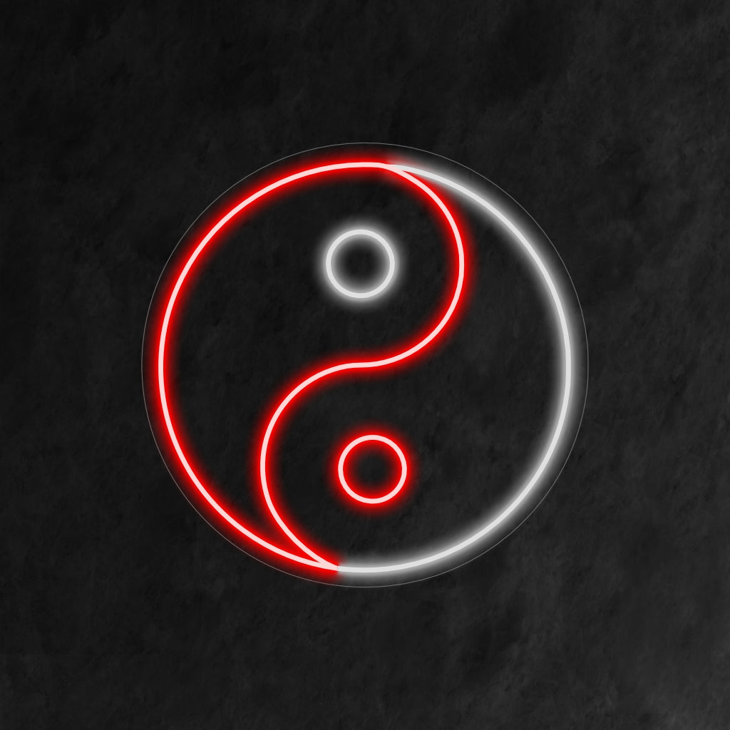 "Yin Yang Neon Sign" toont het tijdloze yin-yangsymbool in een serene gloed, waardoor een evenwichtige en harmonieuze sfeer in uw ruimte ontstaat.