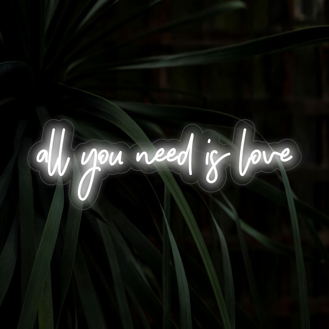 All You Need Is Love LED-neonbord - The Art Neon