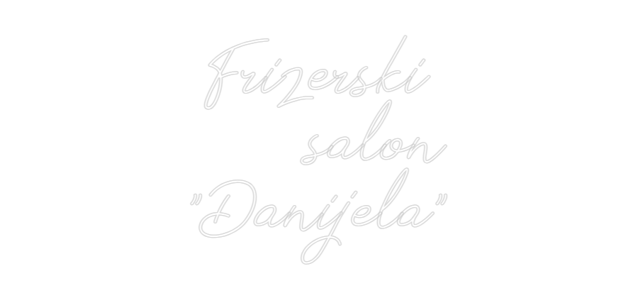 Custom Neon: Frizerski
s...