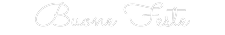 Custom Neon: Buone Feste