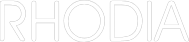 Custom Neon Sign: RHODIA