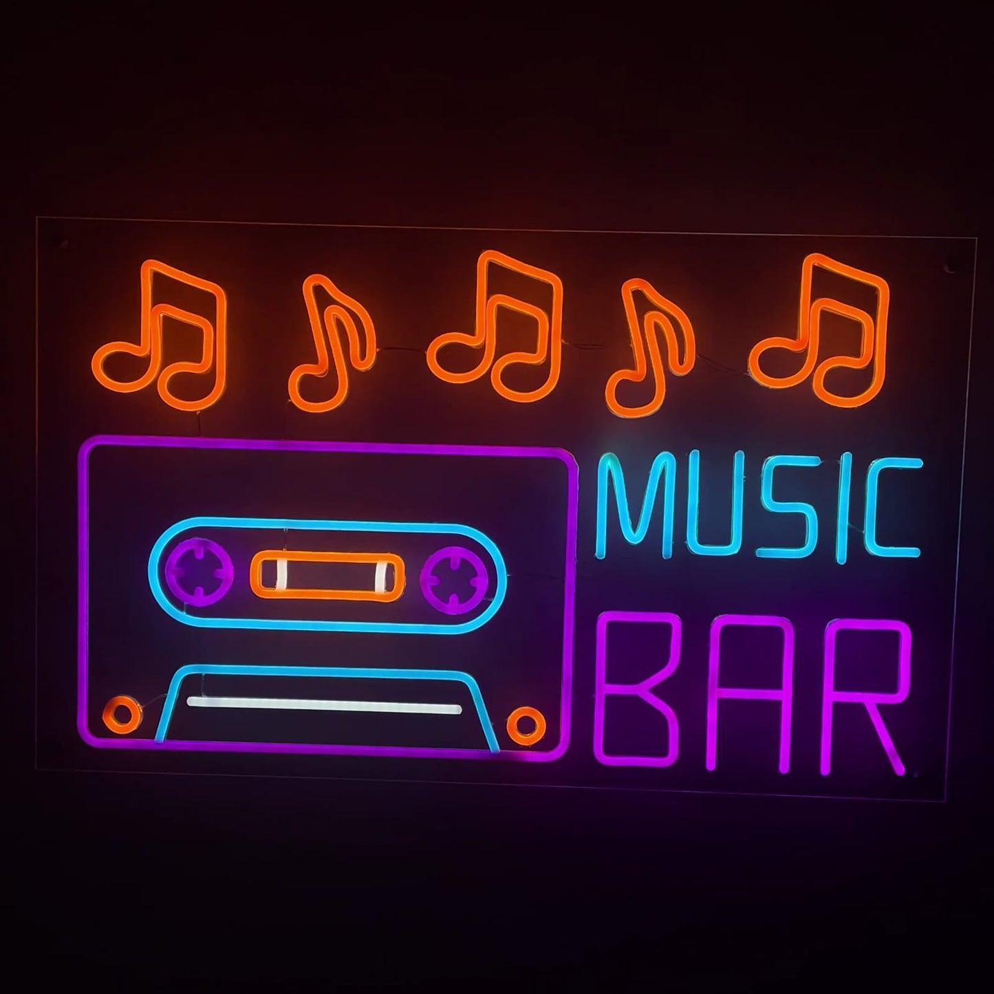Neonreclame voor muziekbar - The Art Neon