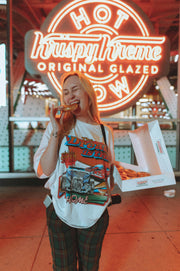 Custom LED neon sign in a retail store