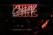 Pizza LED neon sign in a restaurant