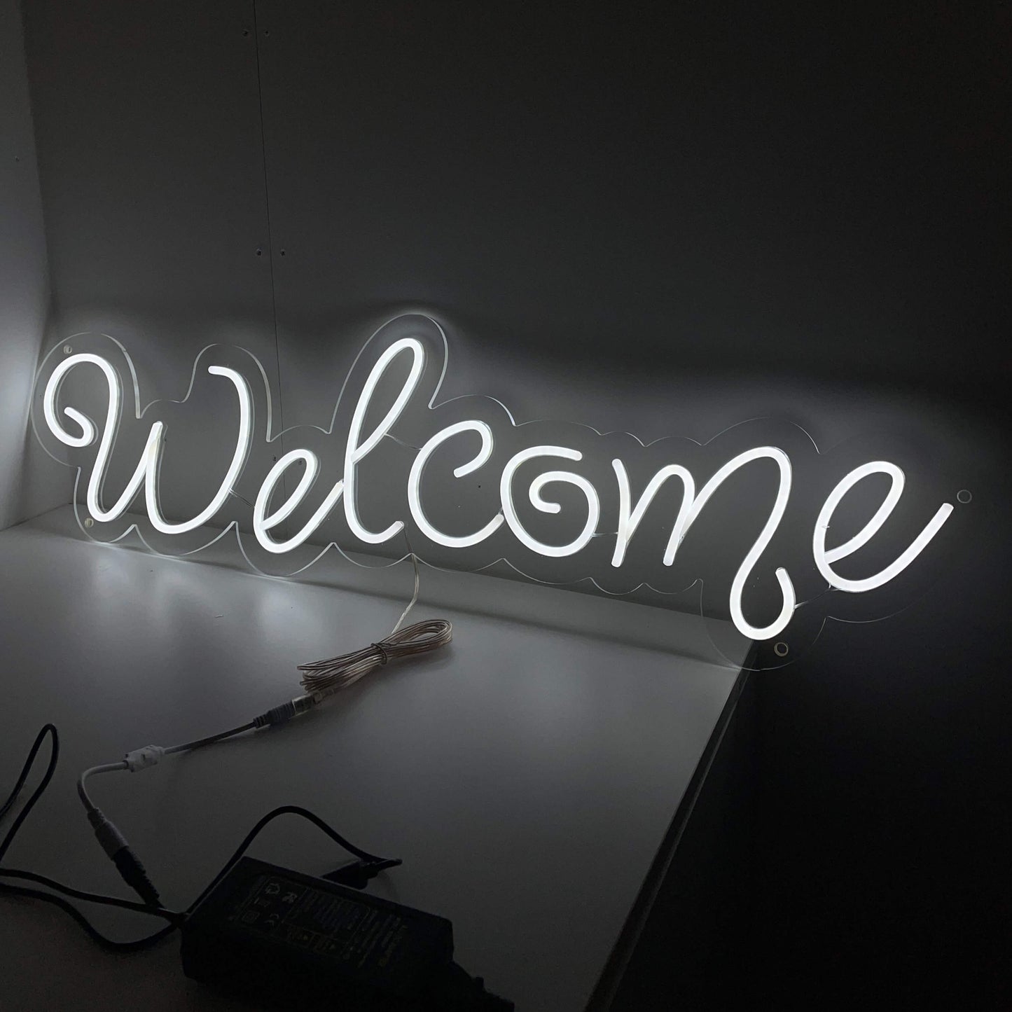 Welcome Neon Sign - The Art Neon