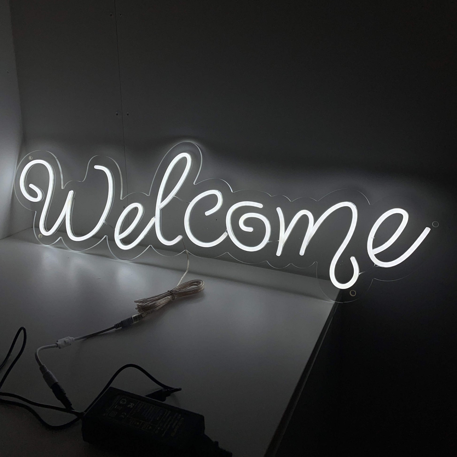 Welcome Neon Sign - The Art Neon