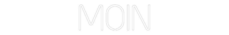 Individuelles Neon: moin