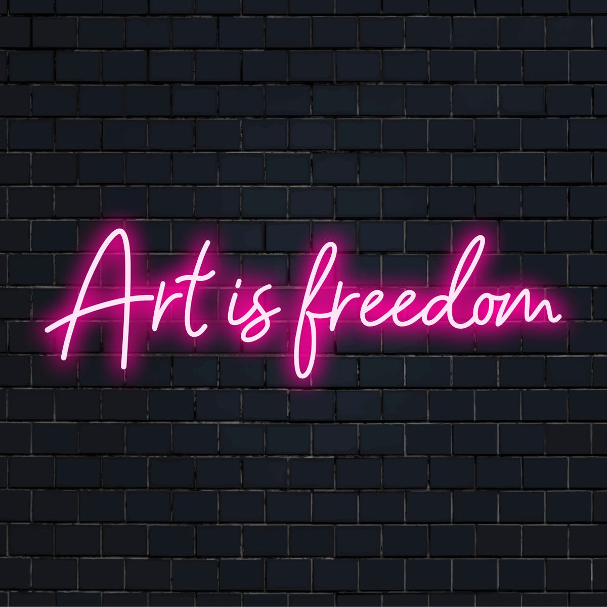 Levendig LED-neonbord met unieke, op maat gemaakte kunst, perfect voor creatieve expressie en stijlvolle neonlichtdecoratie.