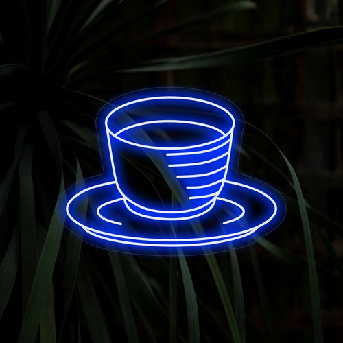 "Bowl of Hot Soup Neon Sign" is een smaakvolle toevoeging aan de restaurantinrichting, met de artistieke weergave van een kom hete soep met een schoteltje eronder. Verlicht uw ruimte met de warme en uitnodigende gloed van deze culinair geïnspireerde neonlamp.