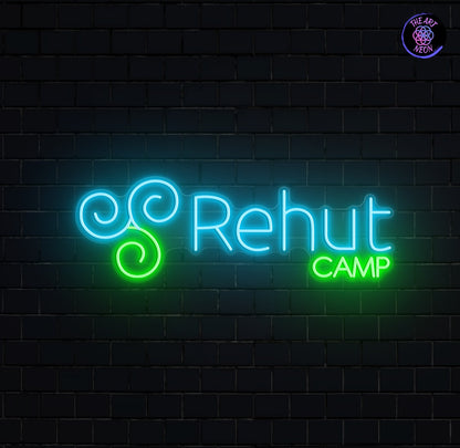 Custom LED Neon Sign – Camp Rehut