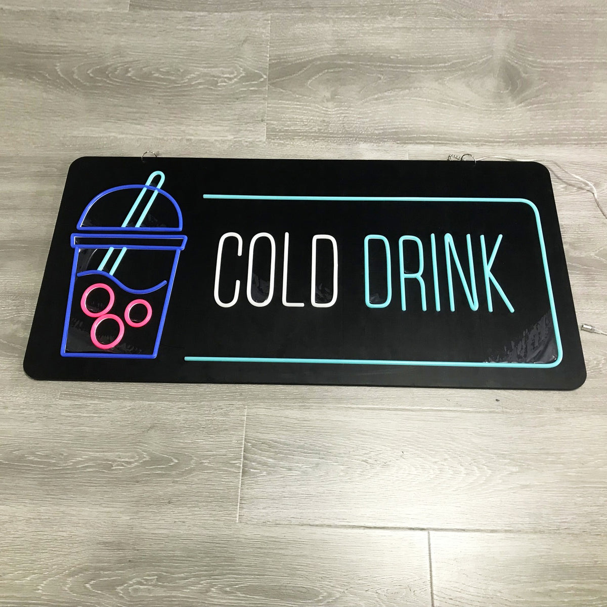 Koud drankje LED neonreclame