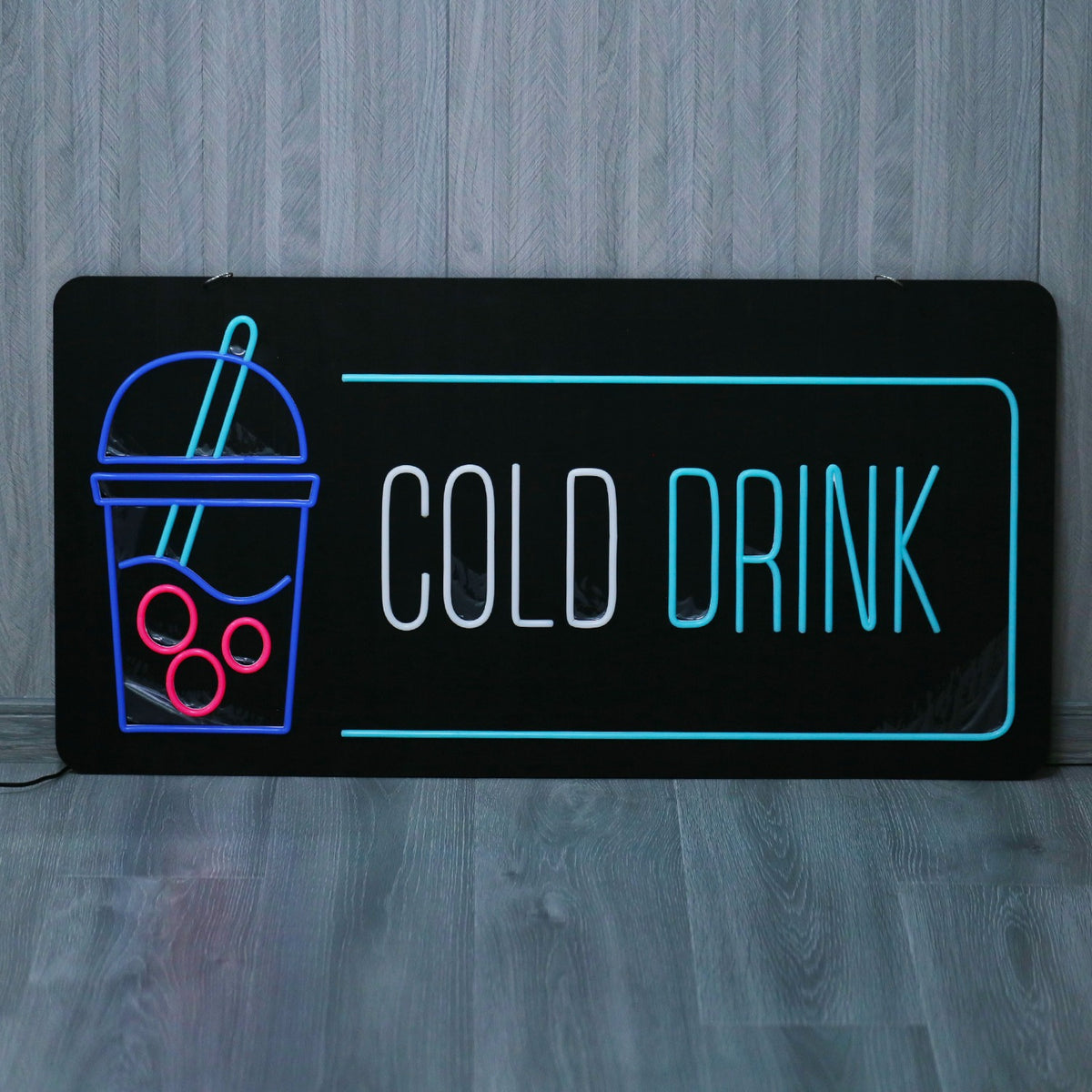 Koud drankje LED neonreclame