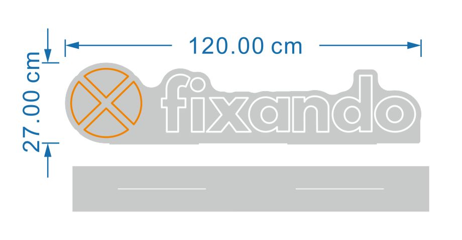 Fixando – Letreiro LED Neon Personalizado