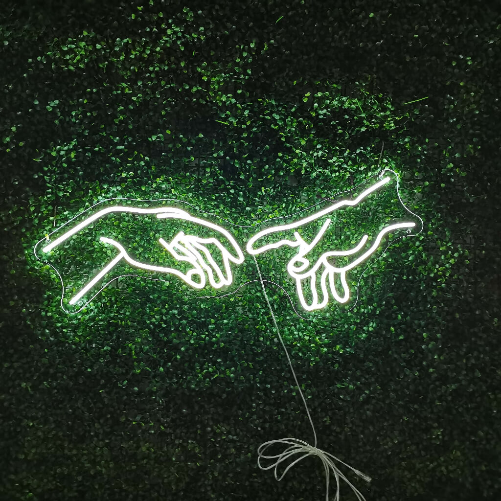 Handen Neon Sign - The Art Neon