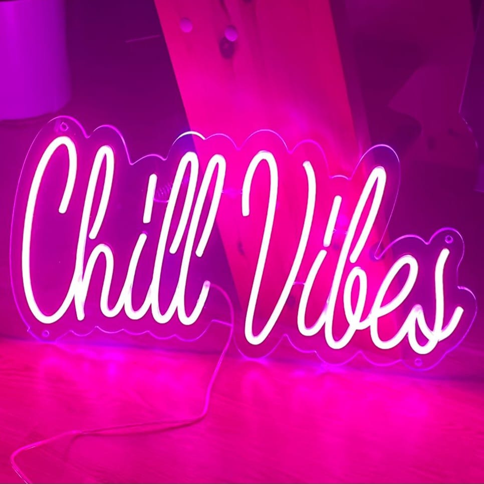Chill Vibes Neonbord - The Art Neon