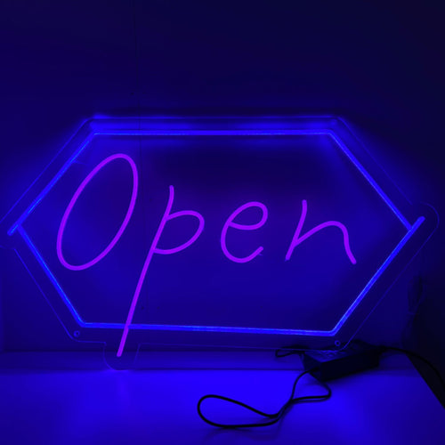 Open Neon Sign - The Art Neon