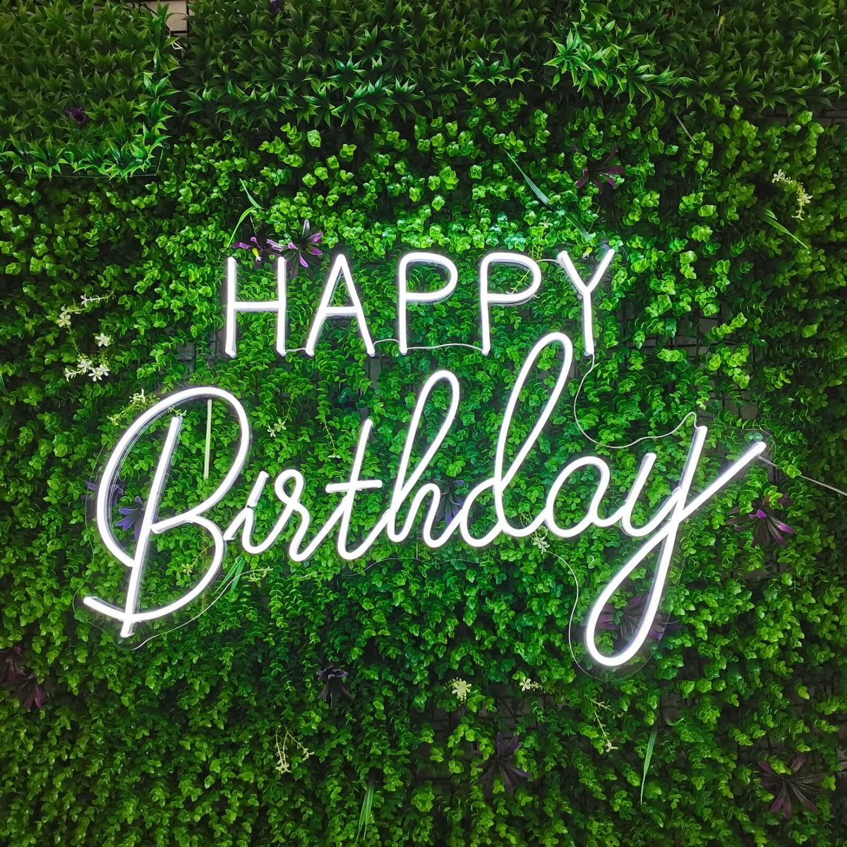 Neonbord Happy Birthday
