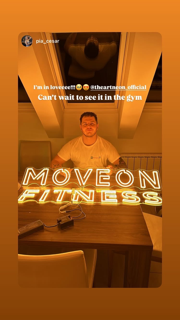 Follow The Art Neon on Instagram, @theartneon_official
