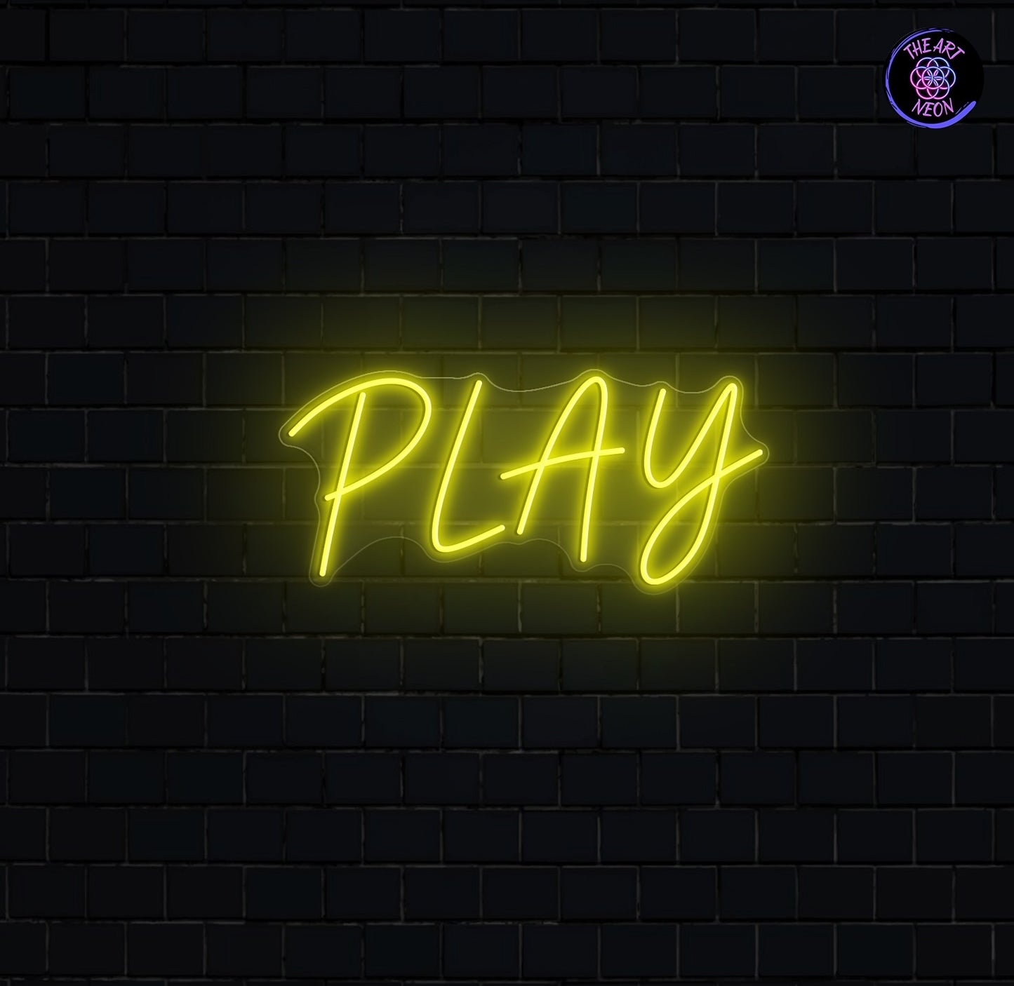 Letreiro LED Neon Personalizado – PLAY