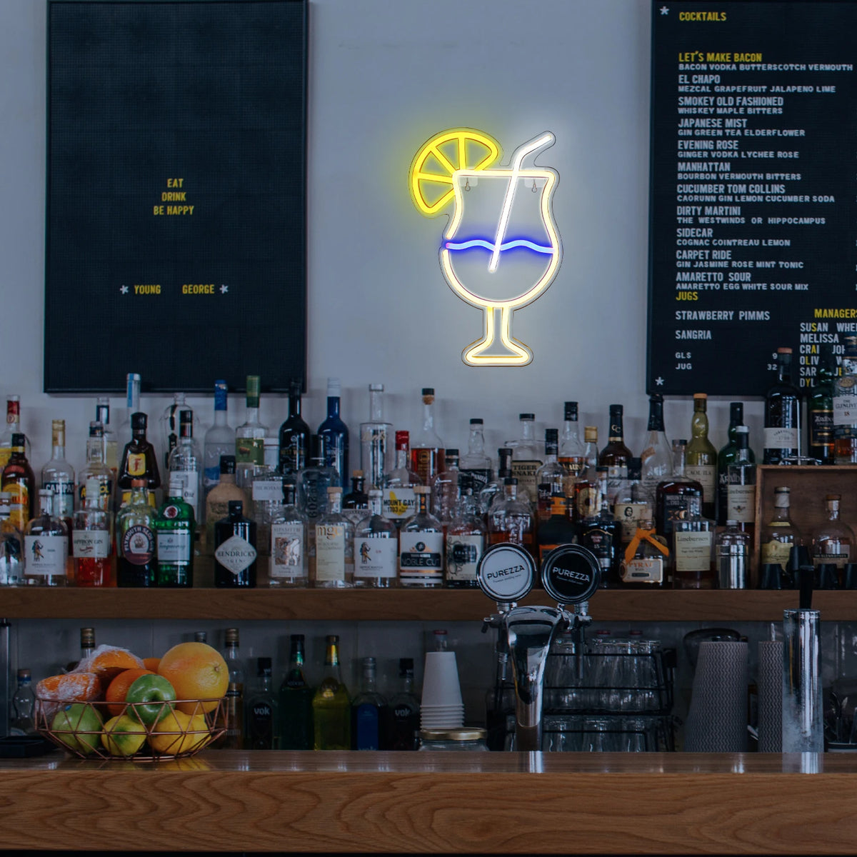 Drink Cup 5V USB LED Neon Sign - Budget Friendly