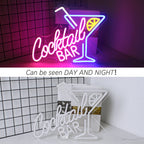Cocktailbar 5V USB LED Neon Sign - Budgetvriendelijk