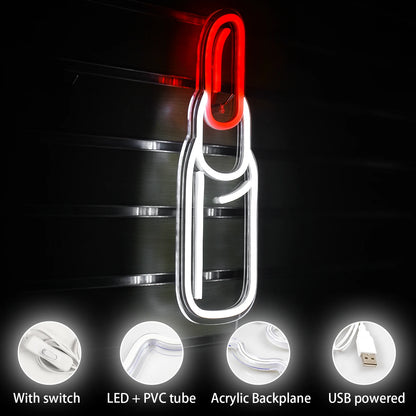 Lipstick 5V USB LED Neon Sign - Budget Friendly
