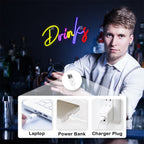 Colorful Drinks 5V USB LED Neon Sign - Budget Friendly
