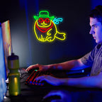 Cowboykat – LED-neonbord (5 V USB)
