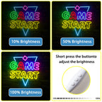 Game Start 5V USB LED Neon Sign - Budget Friendly