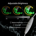 Moon Smoking Alien 5V USB LED Neon Sign - Budget Friendly