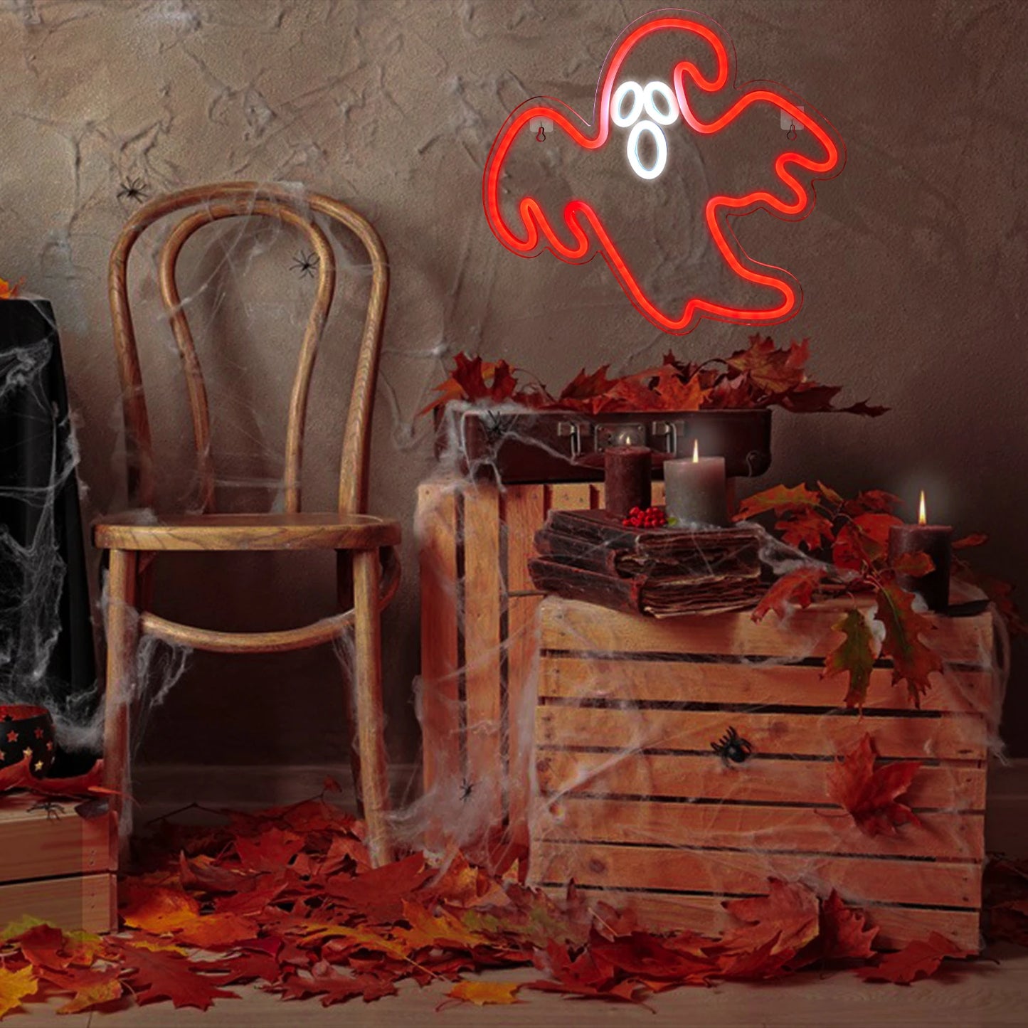 Halloween 5V USB LED Neon Sign - Budget Friendly