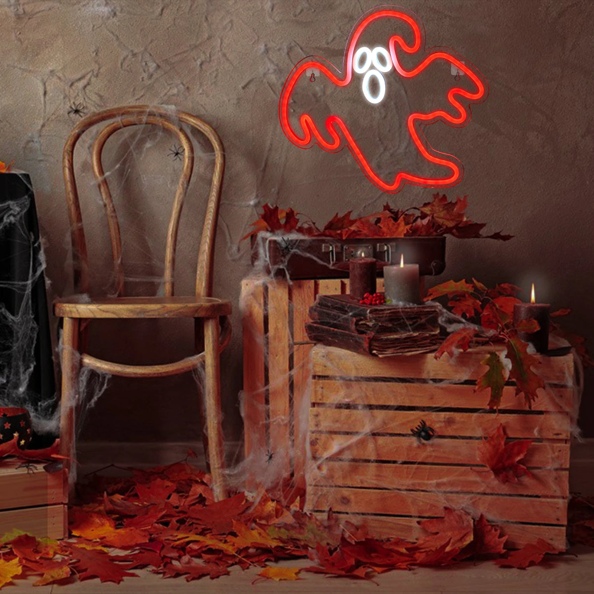 Halloween 5V USB LED Neon Sign - Budget Friendly