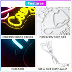 Long Live Cowgirls 5V USB LED Neon Sign - Budget Friendly