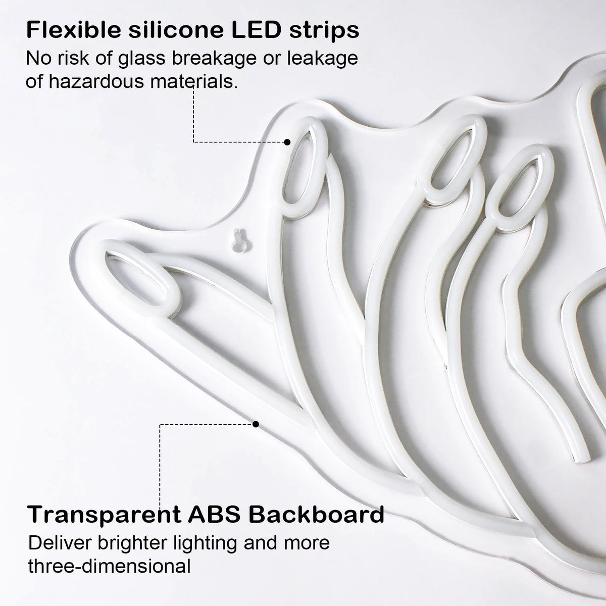 Nail 5V USB LED Neon Sign - Budget Friendly