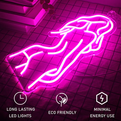 Sexy Lady Body 5V USB LED Neon Sign - Budget Friendly