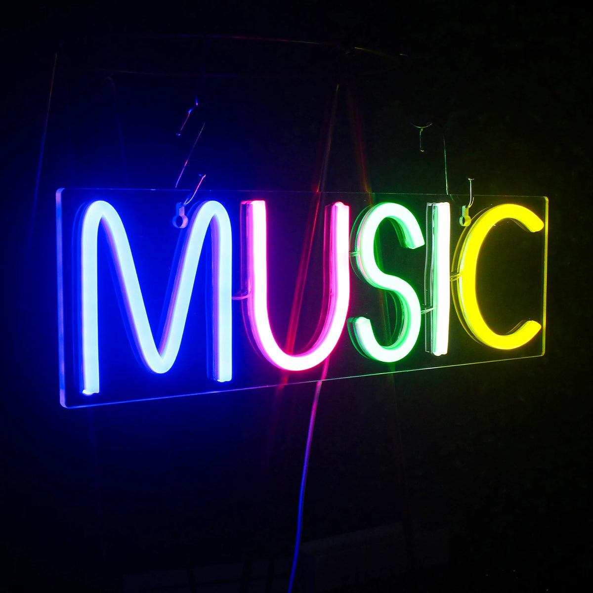 Music 5V USB LED Neon Sign - Budget Friendly