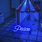 Peace 5V USB LED Neon Sign - Budget Friendly