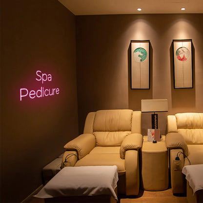 Spa Pedicure 5V USB LED Neon Sign - Budget Friendly