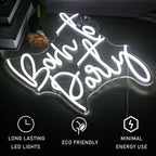 Born to Party – LED-neonbord (5 V USB)