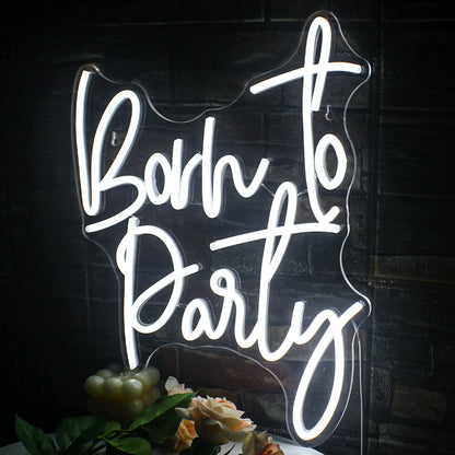 Borh to Party 5V USB LED Neon Sign - Budget Friendly