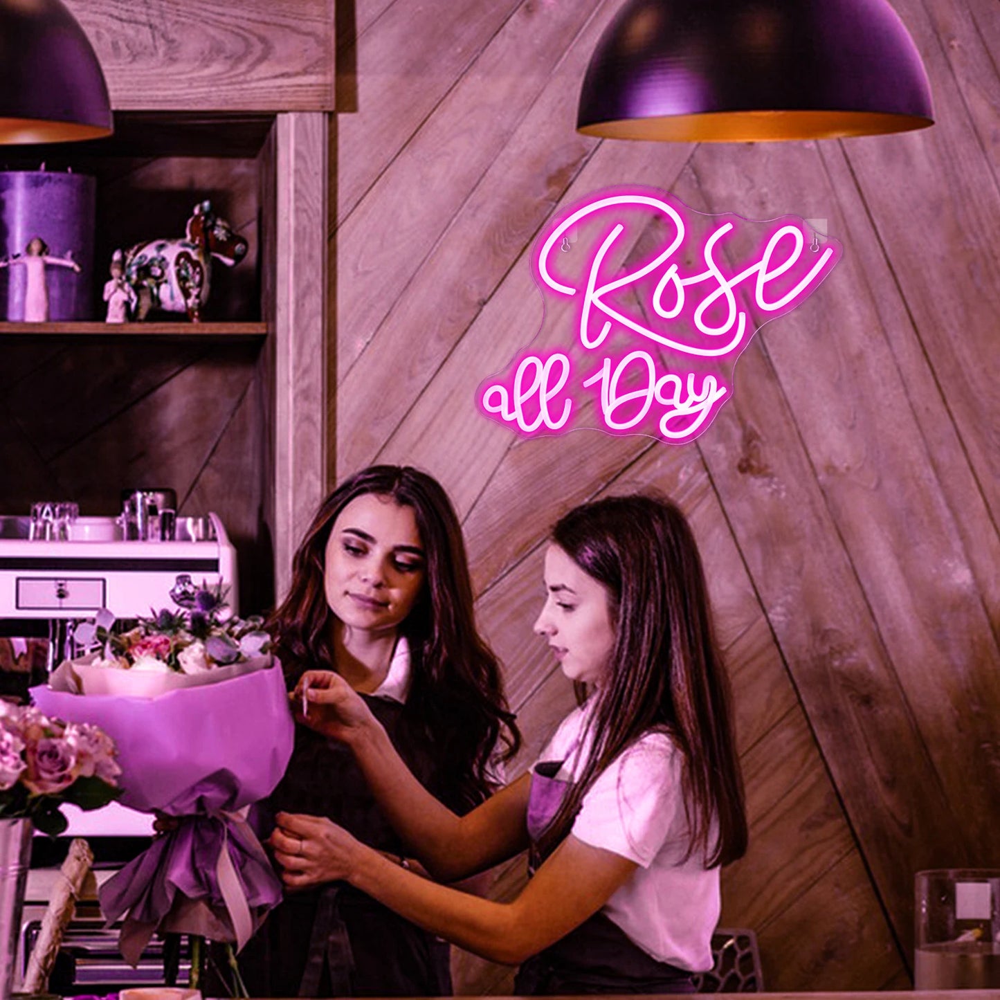 Rose all Day 5V USB LED Neon Sign - Budget Friendly