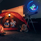 Moon Mushroom 5V USB LED Neon Sign - Budget Friendly
