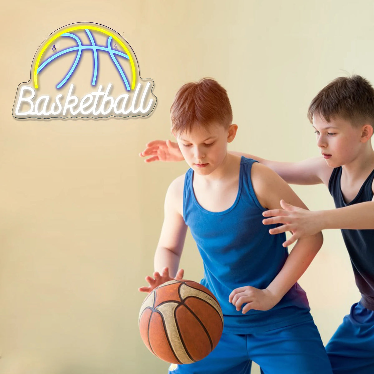 Basketball 5V USB LED Neon Sign - Budget Friendly