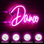 Dance – LED-neonbord (5 V USB)