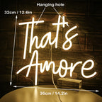 That's Amore – LED-neonbord (5 V USB)