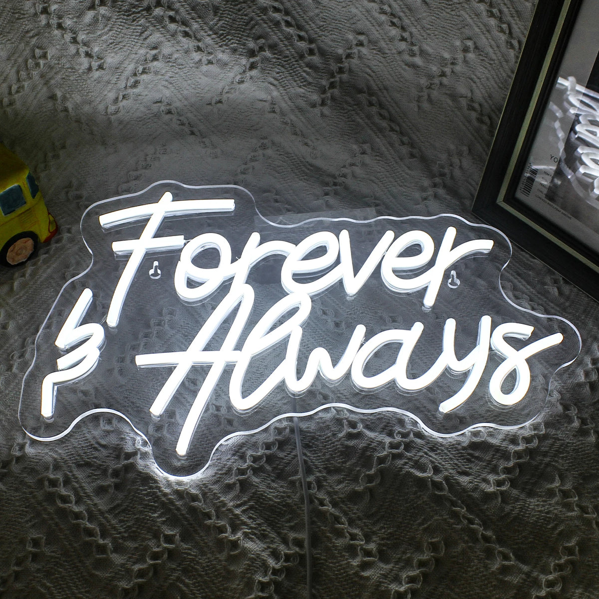 Forever & Always 5V USB LED Neon Sign - Budget Friendly