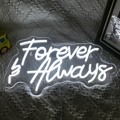 Forever Always 5V USB LED Neon Sign - Budget Friendly
